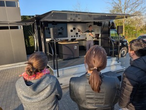 Mobiler Audac-Showroom tourt im Mai durch Deutschland