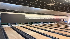 Infiled MV Series LED wall transforms Mégarex bowling experience