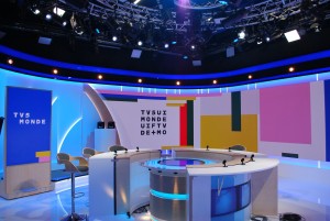 Smode contributes to redesign of TV5Monde studio set
