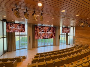Alfalite installs 150 LED panels in Torre Iberdrola auditorium