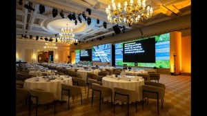 Absen supports Global Leadership Summit with visuals at Raffles London