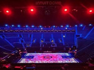 Elation lighting systems integrate with audiovisual systems at modern sports venues