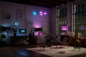 AmbiScape von Philips Evnia synchronisiert Gaming-Monitore mit der Raumumgebung