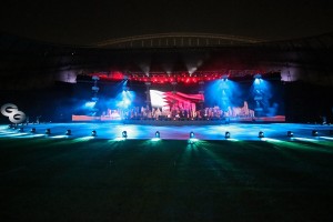 PWL lights WEGA Global Games opening ceremony in Doha