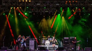 John Garberson and Creative BackStage set mood for Arizona Bike Week with Chauvet