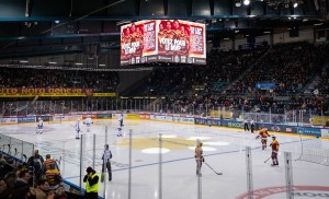 Infiled develops LED cube for Genève-Servette Hockey Club