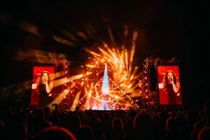 Crt Birsa uses ChamSys MagicQ Stadium Connect for Nina Puslar anniversary concert