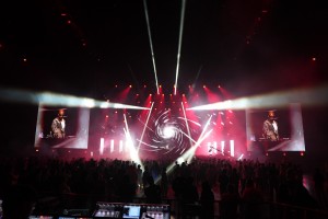 Infiled powers visual spectacle at Esports World Cup AFT_r Concerts