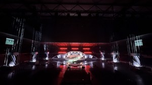 AV Stumpfl Pixera bei Eröffnungsfeier der FISU World University Games im Einsatz