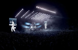Over 100 Chauvet Color Strike M fixtures help create immersive world for Gims