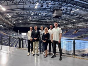 Stadt Leipzig investiert in neue LED-Technik für Quarterback Immobilien Arena