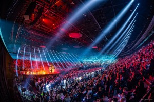 Claypaky fixtures light up Finland’s UMK 2025 finale to choose Eurovision Song Contest participant