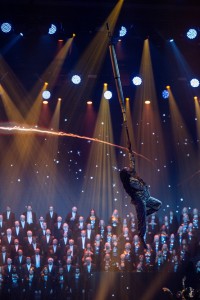 UVLD’s David Seitz lights Prestonwood’s “The Gift of Christmas” with Elation Paragon