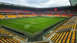 Infiled-LED-Wände in Stadion von Le Mans installiert