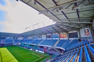 Coda Audio sound system installed at Piast Gliwice Stadium