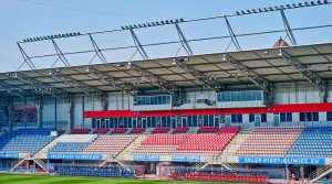 Coda Audio sound system installed at Piast Gliwice Stadium