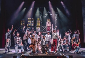 Erik Morra uses Chauvet fixtures for \'Newsies\'