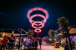 ROE Visual’s LED Strip highlights Lowlands festival grounds