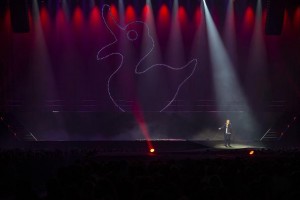 Anders Matthesen on tour with Robe moving lights