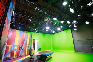 Elation broadcast lighting for Imagen Televisión Olympic Games studio