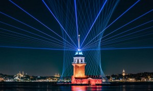 GrandMA3 running Maiden’s Tower installation in Istanbul