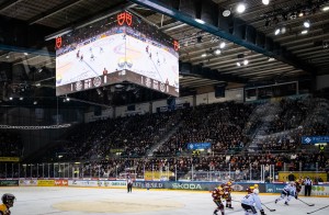 Infiled develops LED cube for Genève-Servette Hockey Club