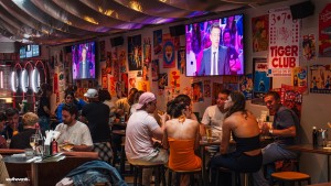 APG speakers installed at Tiger Club bar in French surf hotspot