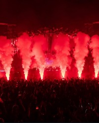 We Belong Here festival lit with Chauvet