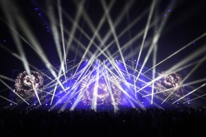 Infiled powers visual spectacle at Esports World Cup AFT_r Concerts