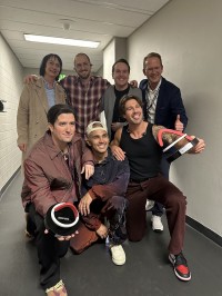 Big Time Rush erhalten Sold Out Award der Lanxess Arena
