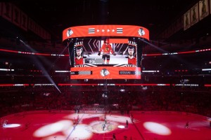 Elation lighting systems integrate with audiovisual systems at modern sports venues