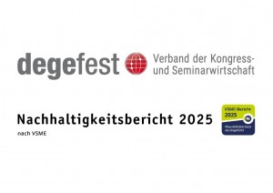 VSME-Nachhaltigkeitsbericht des Degefest beim Deutschen Nachhaltigkeitskodex (DNK) veröffentlicht