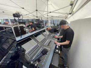 First DiGiCo Quantum 852 in France deployed for secret event on top of Terminal One, Paris Airport