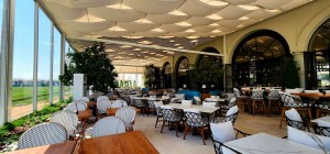 Exacting Diseno equips French brasserie in Dubai with Martin Audio CDD