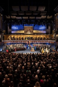 Hippotizer-driven projection at Nobel Prize Banquet