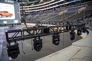 Elation lighting systems integrate with audiovisual systems at modern sports venues