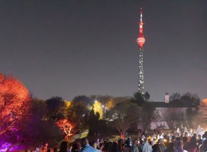 Robe lights up Sentech Tower for Brixton Light Festival