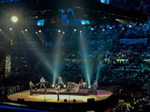 Diamond Rio Rodeo show lit with ChamSys