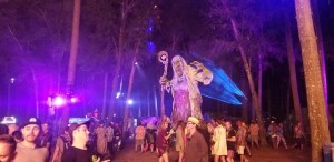 The Design Oasis and Helm Projects use Chauvet fixtures at Suwannee Huluween