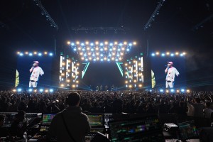 Infiled powers visual spectacle at Esports World Cup AFT_r Concerts