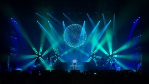 Aitana on tour with Elation Rayzor 760 wash/effect lights