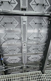 Infiled-LED-Wände in Stadion von Le Mans installiert