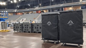 Wharfedale Pro XLA makes European debut at Swiss arena event