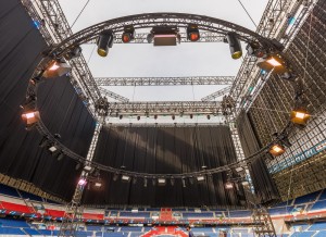 Groupe Novelty delivers technical production for PSG’s Champions League celebration at Parc des Princes
